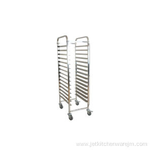 15 Tiers Stainless Steel Bakery Trolley For Baking